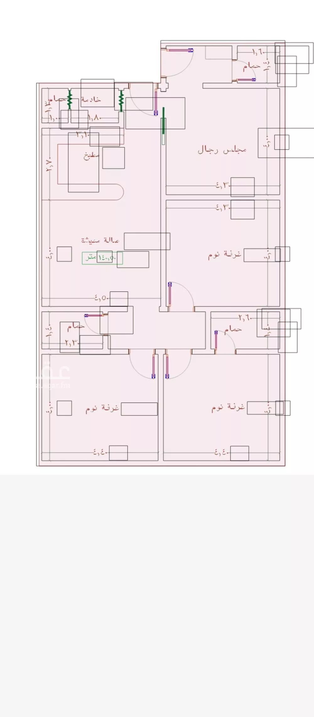 شقة للبيع في شارع عمر الخردلي, حي الجامعة, مدينة جدة, منطقة مكة المكرمة 1 صورة