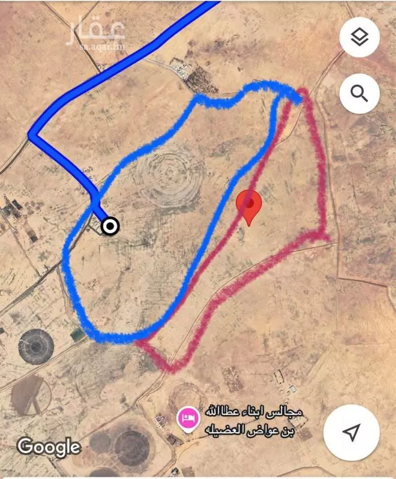أرض للبيع في شارع قيس, حي الناصريه, مدينة الناصريه, منطقة القصيم 1 صورة