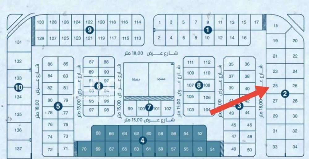 أرض للبيع في شارع العزيزية, حي اللؤلؤ, مدينة الخبر, المنطقة الشرقية 1 صورة