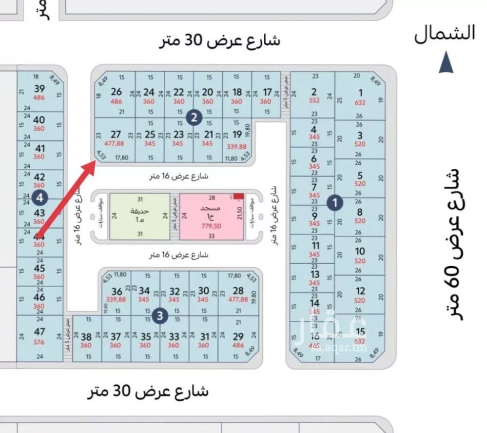 أرض للبيع في حي اللؤلؤ, مدينة الخبر, المنطقة الشرقية 1 صورة