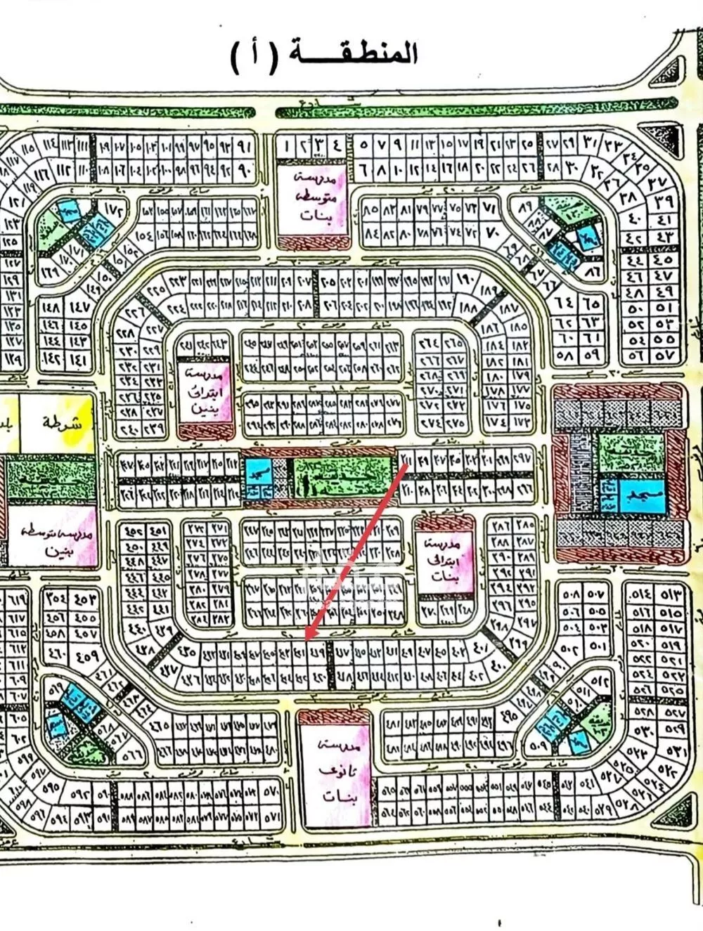 أرض للبيع في شارع نجم الدين الايوبي, حي الكوثر, مدينة الخبر, المنطقة الشرقية 1 صورة