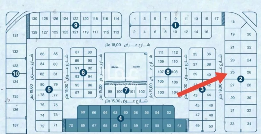 أرض للبيع في شارع العزيزية, حي اللؤلؤ, مدينة الخبر, المنطقة الشرقية 1 صورة