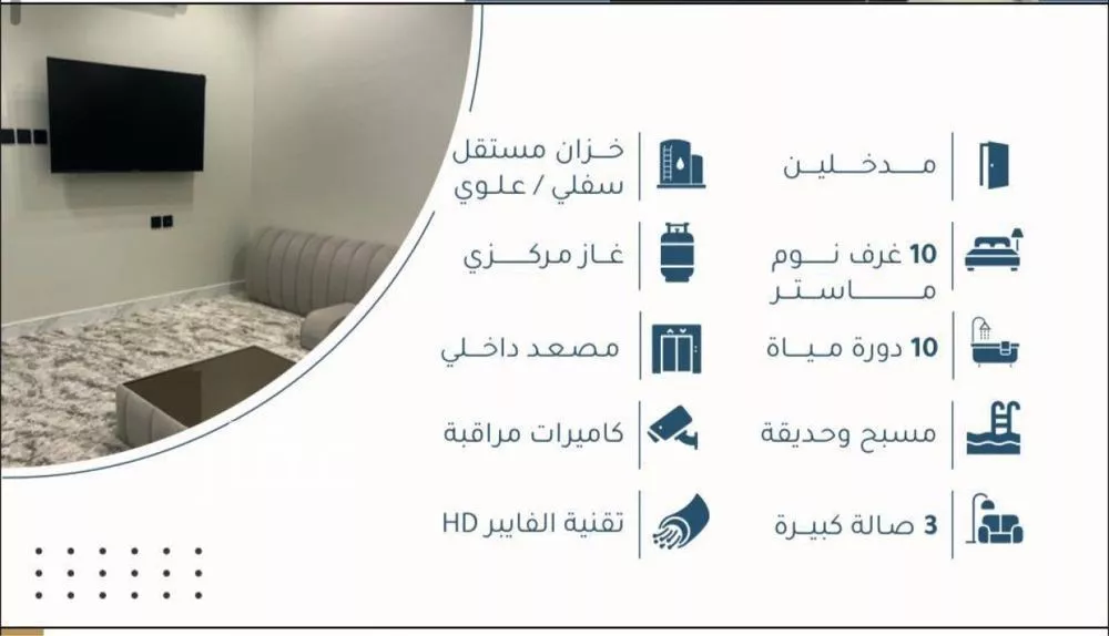 فيلا للبيع في شارع مالك اليماني, حي الواحة, مدينة جدة, منطقة مكة المكرمة 1 صورة