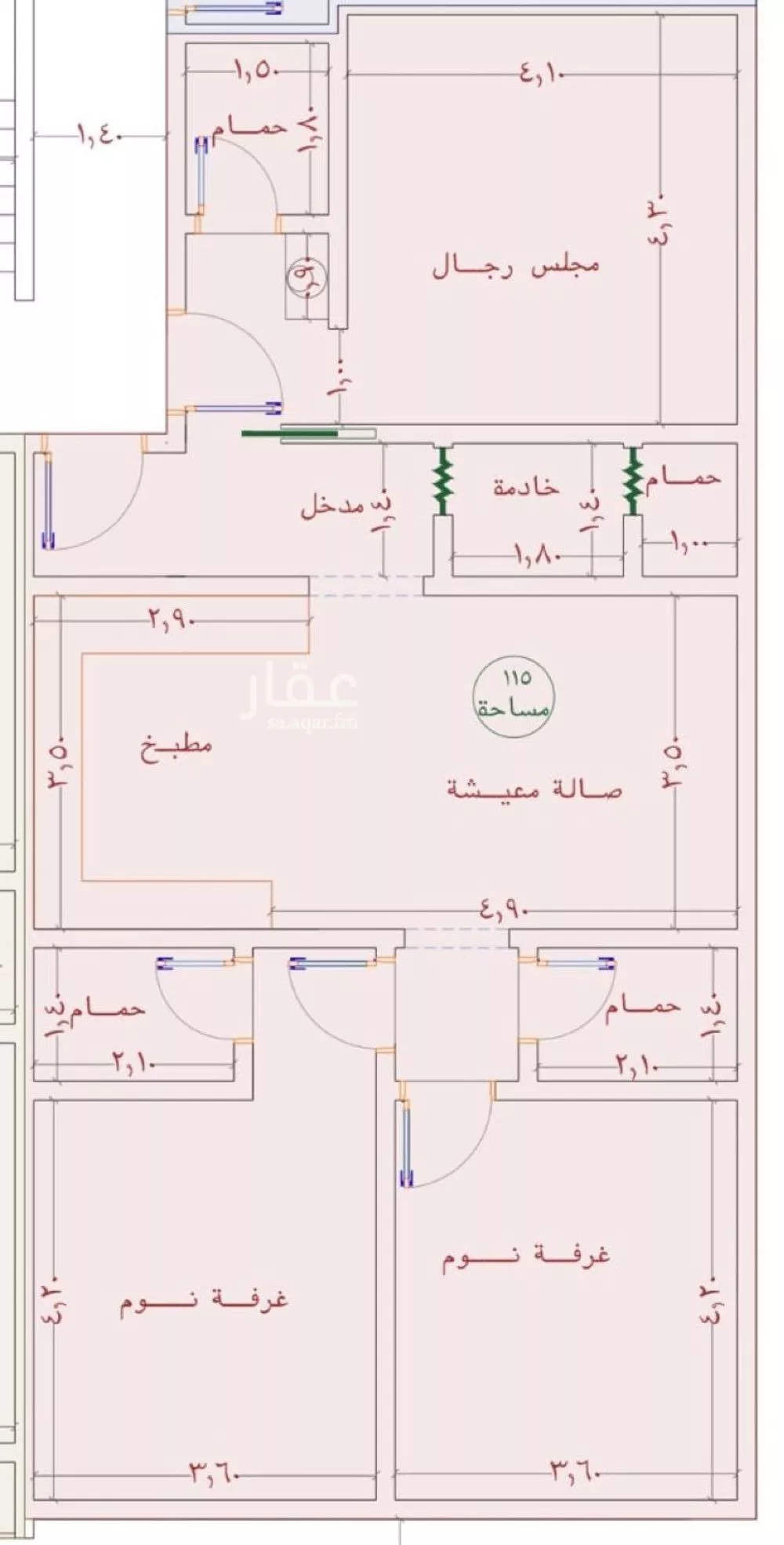 شقة للبيع في شارع الرقبان, حي الصفاء, مدينة جدة, منطقة مكة المكرمة 1 صورة