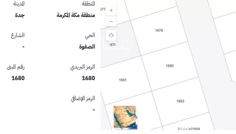 أرض للبيع في حي الصفوة, مدينة جدة, منطقة مكة المكرمة 1 صورة