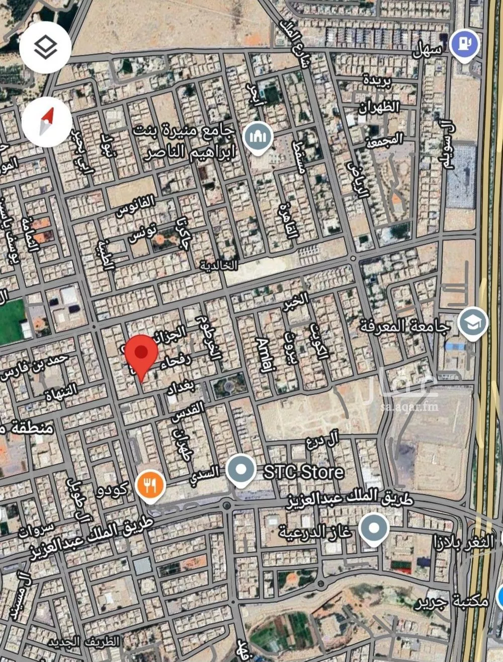 أرض للبيع في شارع الملك عبدالله ابن عبدالعزيز سعود, حي الخالدية, مدينة امارة منطقة الرياض - الدرعيه, منطقة الرياض 1 صورة