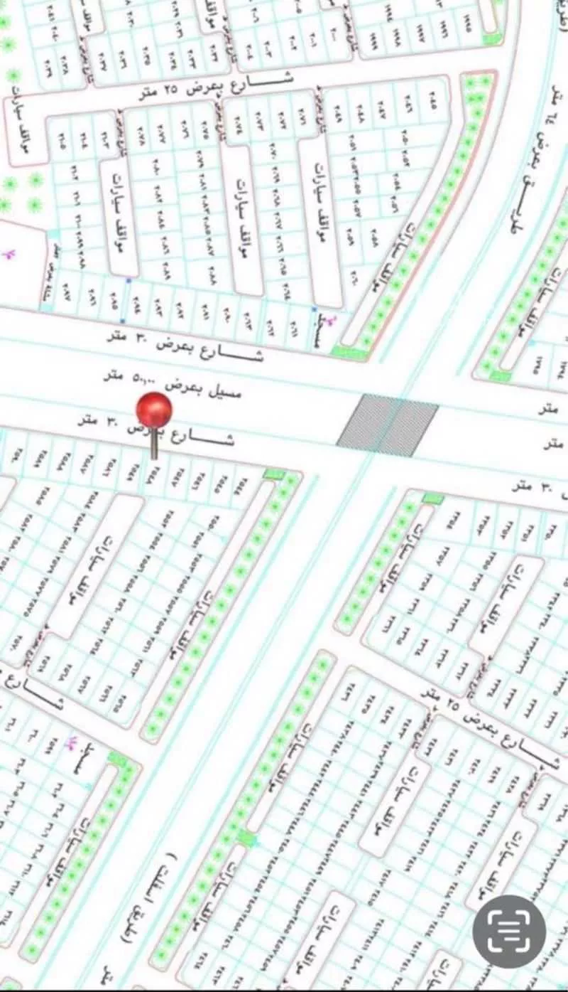 أرض للبيع في شارع ابي الفوارس الكلبي ، ضاحية الاسكان ، الطائف ، الطائف 1 صورة