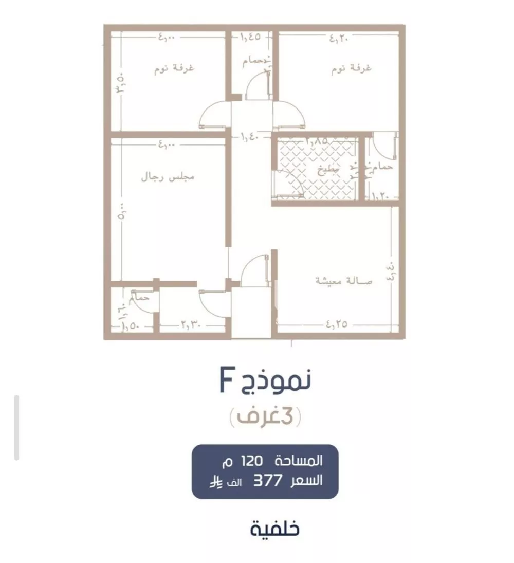 شقة للبيع في شارع إبن الجريح, حي المروة, مدينة جدة, منطقة مكة المكرمة 1 صورة