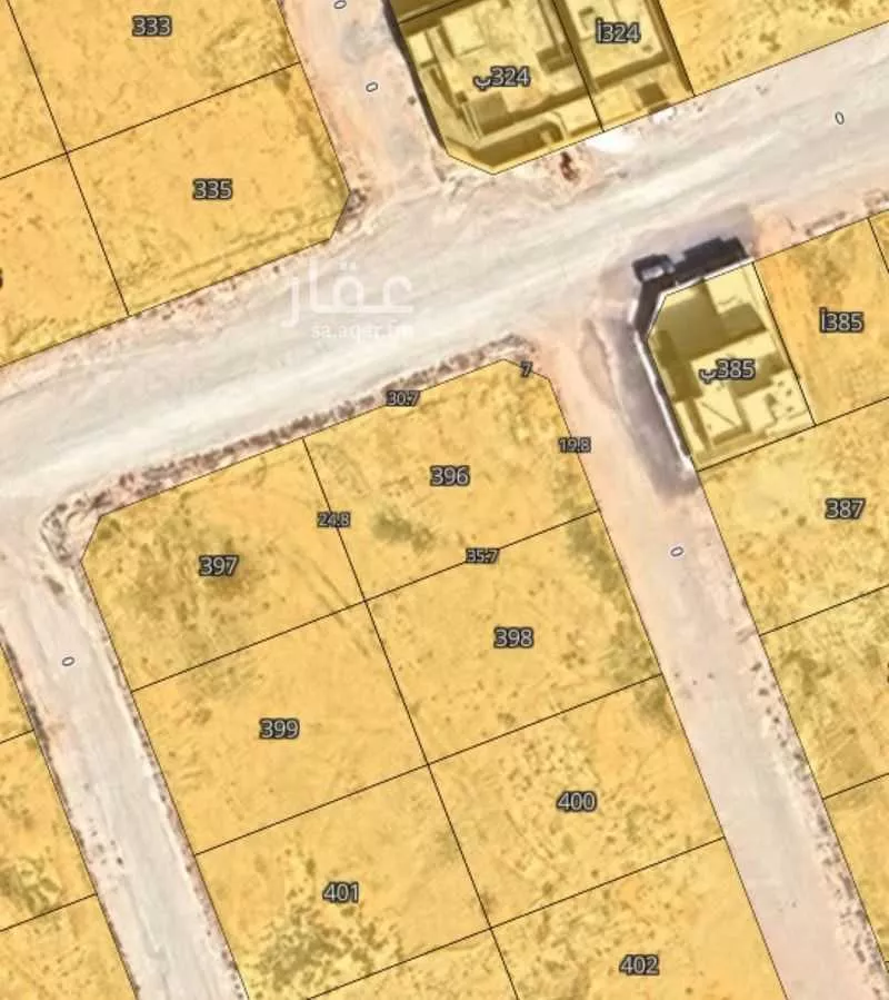 أرض للبيع في حي الرياضي, مدينة عنيزة, منطقة القصيم 1 صورة