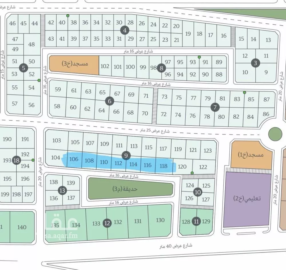 أرض للبيع في شارع الصبر, حي الشعلة, مدينة الدمام, المنطقة الشرقية 1 صورة