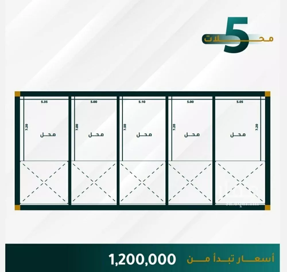 محل للبيع في شارع ابو ذر الغفاري, حي الفيحاء, مدينة جدة, منطقة مكة المكرمة 1 صورة