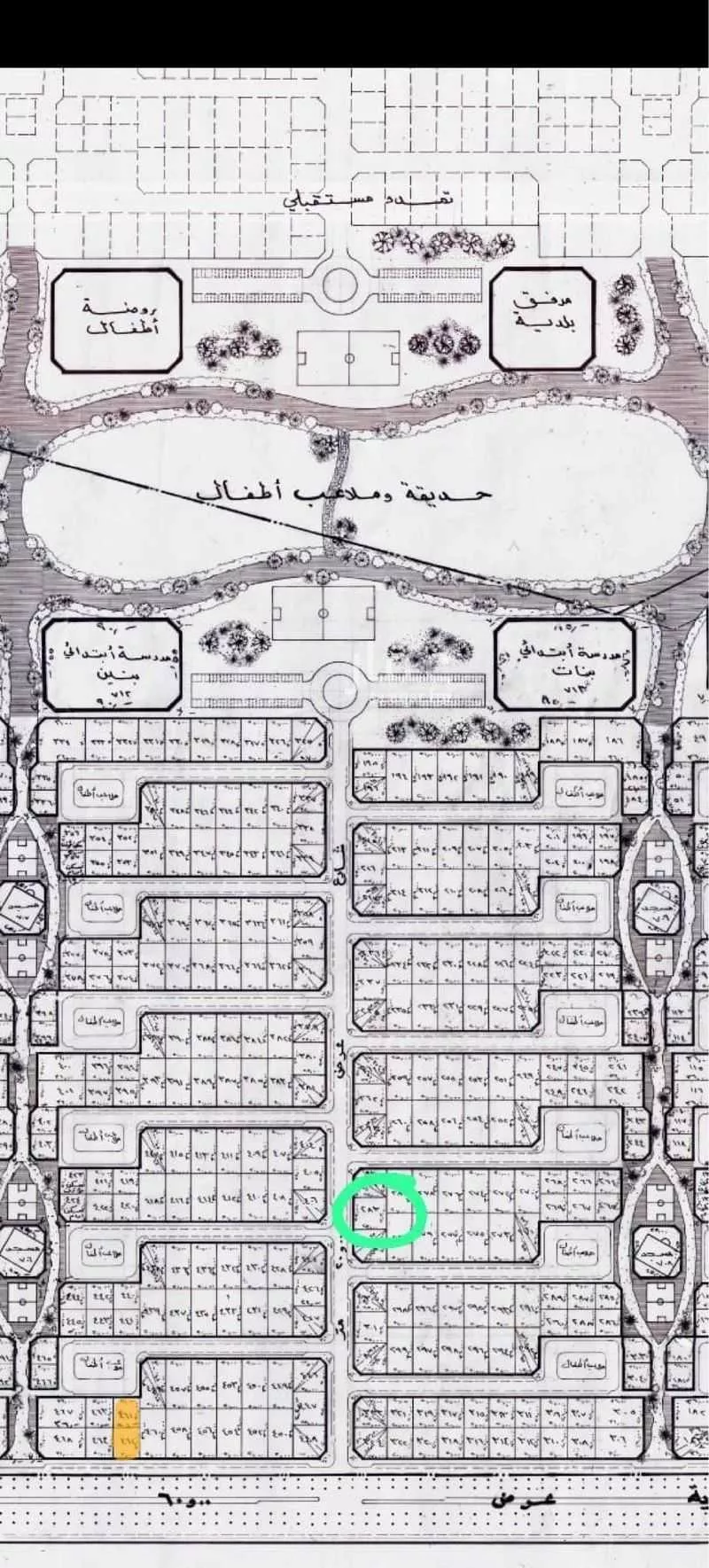 أرض للبيع في شارع أحمد بن ثابت ، حي الواحة ، عنيزة ، عنيزة 1 صورة