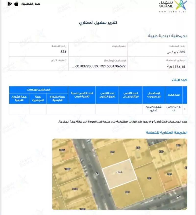 أرض للبيع في شارع طلحة ابن نفع, حي الحمدانية, مدينة جدة, منطقة مكة المكرمة 1 صورة