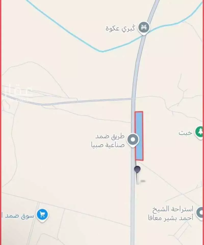 أرض للبيع في شارع خالد بن الوليد, مدينة الطمحه الحصامه العليا, منطقة جازان 1 صورة