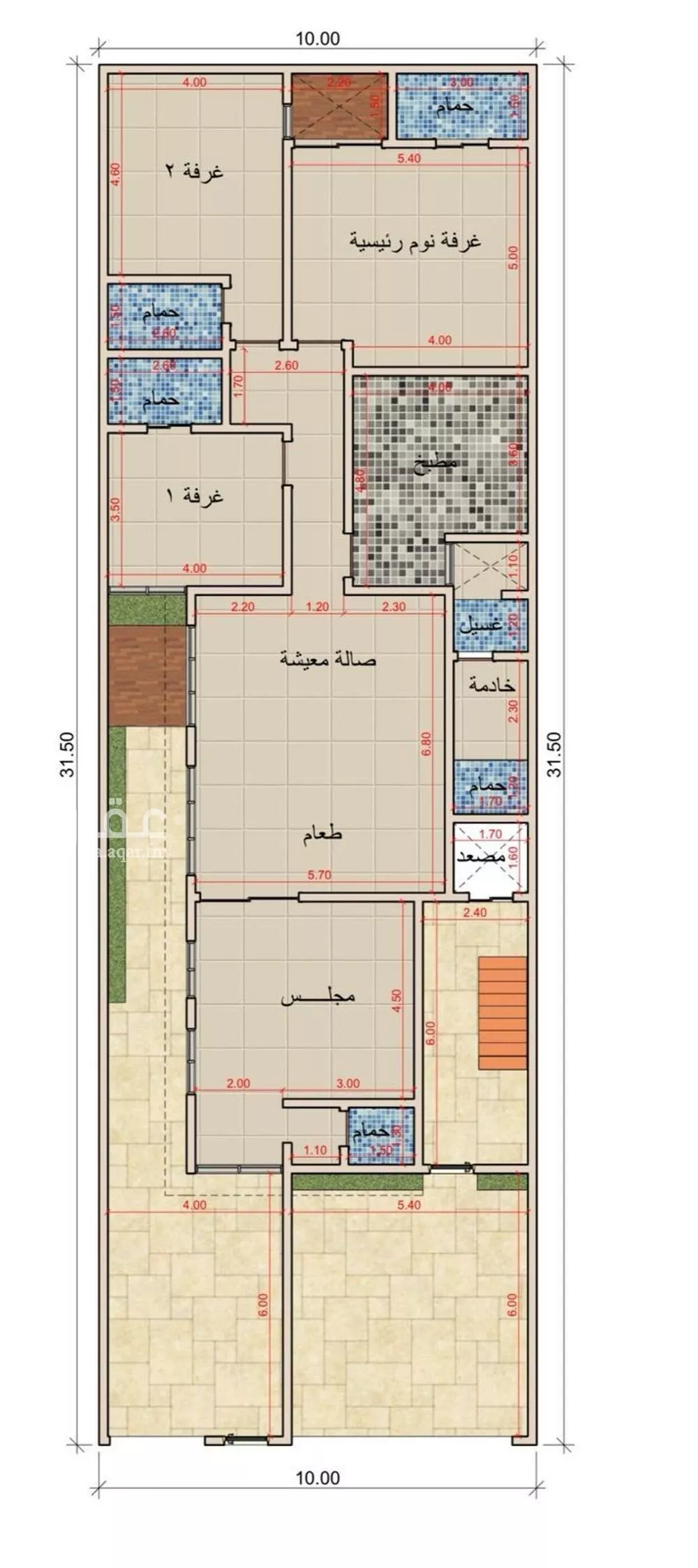 دور للبيع في شارع الامير فيصل بن بندر بن عبدالعزيز, حي النرجس, مدينة الرياض, منطقة الرياض 1 صورة