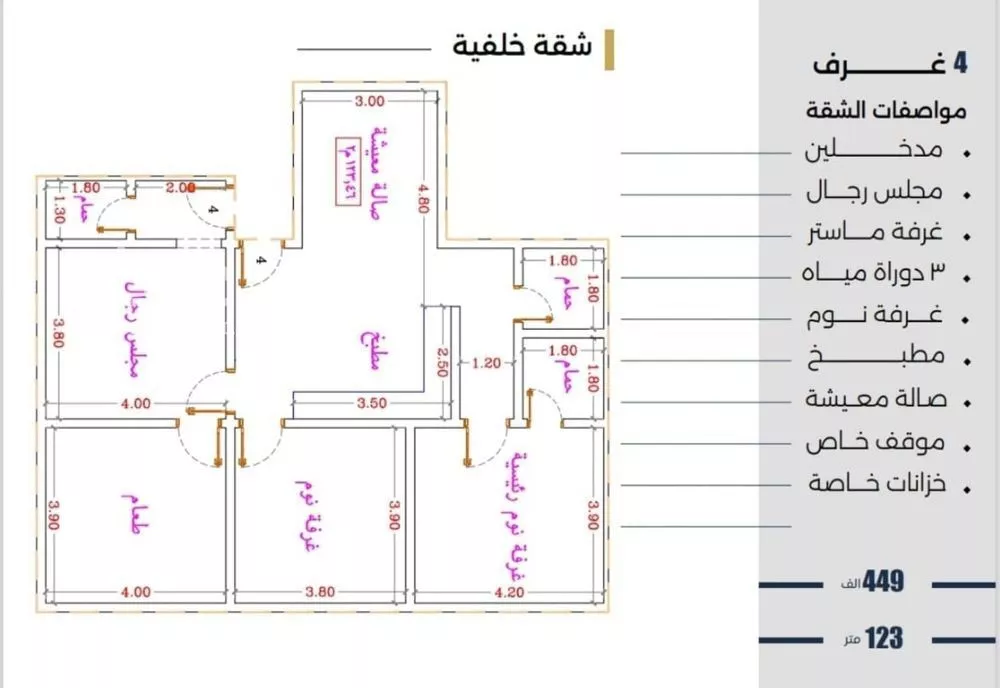 شقة للبيع في شارع الحوايه, حي النزهة, مدينة جدة, منطقة مكة المكرمة 1 صورة