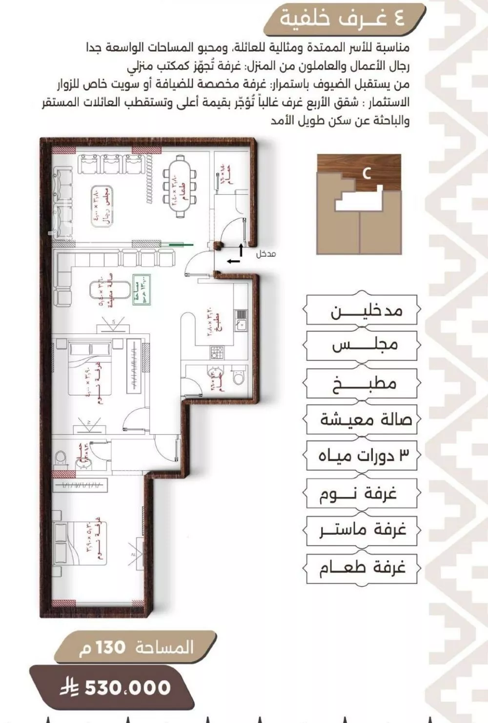 شقة للبيع في شارع اسيد بن الاخنس, حي النعيم, مدينة جدة, منطقة مكة المكرمة 1 صورة