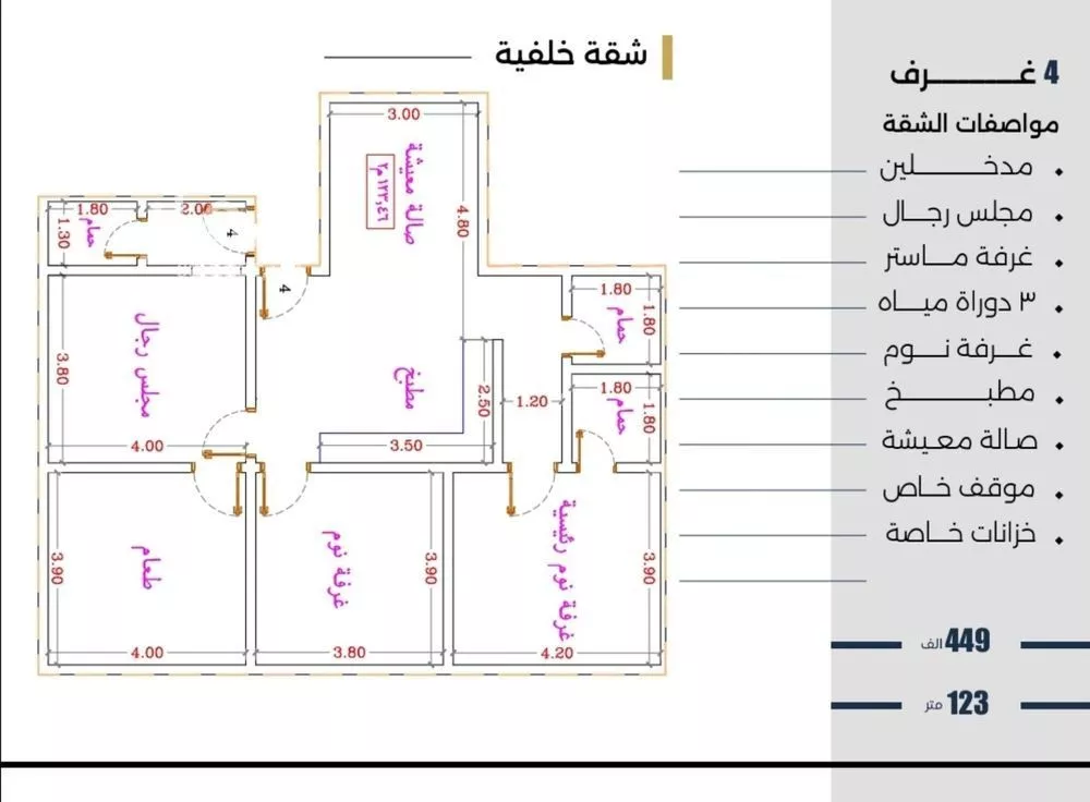 شقة للبيع في شارع الحوايه, حي النزهة, مدينة جدة, منطقة مكة المكرمة 1 صورة