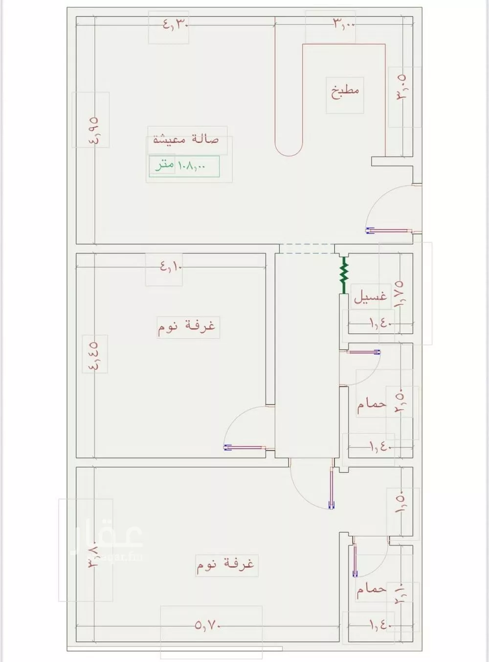 شقة للبيع في شارع عمر الخردلي, حي الجامعة, مدينة جدة, منطقة مكة المكرمة 1 صورة
