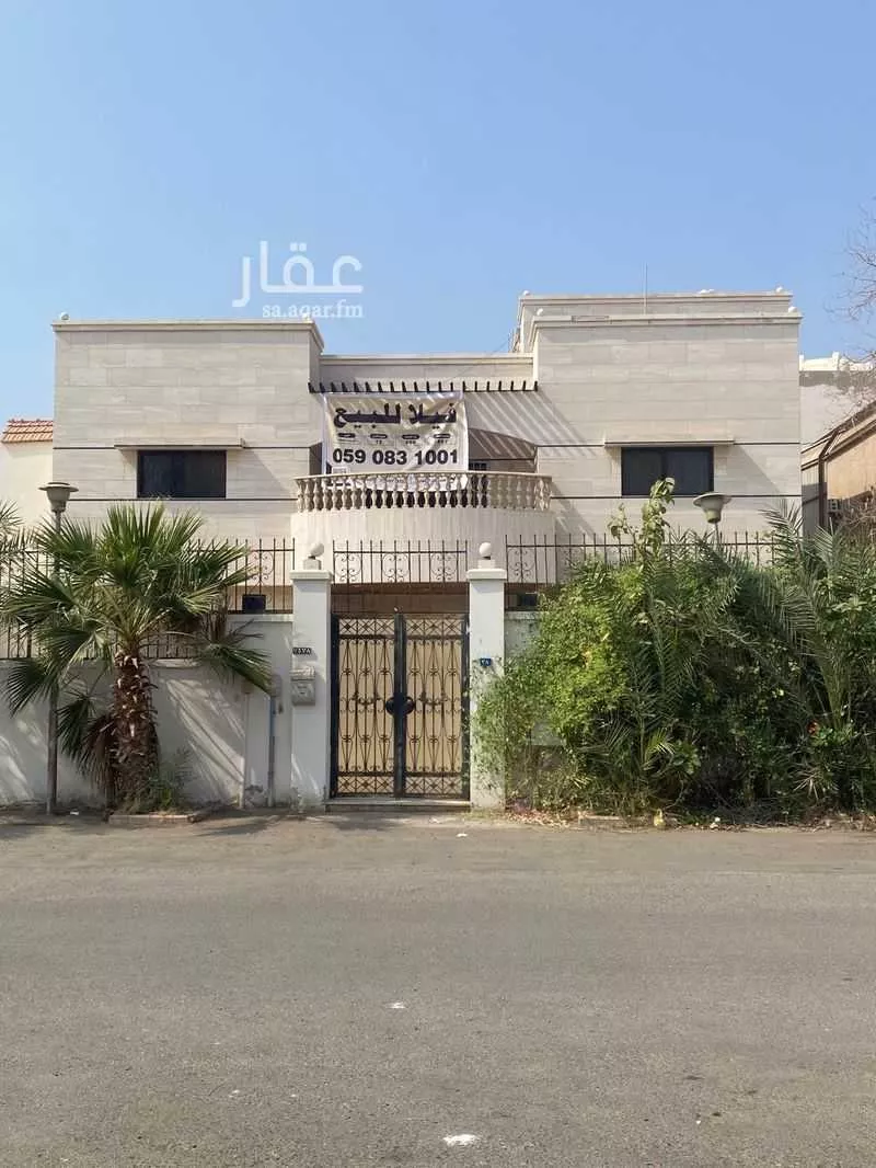 فيلا للبيع في شارع عبدالرحمن بن بشير, حي الزهراء, مدينة جدة, منطقة مكة المكرمة 1 صورة