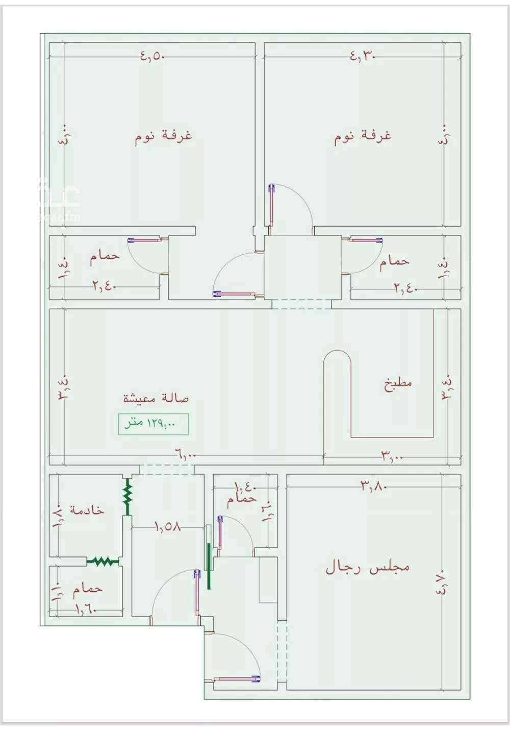 شقة للبيع في شارع عمر الخردلي, حي الجامعة, مدينة جدة, منطقة مكة المكرمة 1 صورة