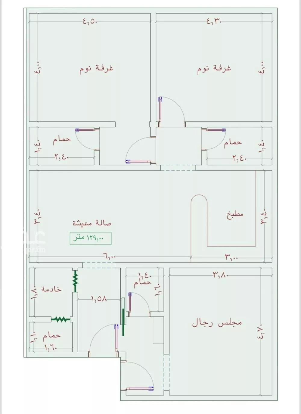 شقة للبيع في شارع عمر الخردلي, حي الجامعة, مدينة جدة, منطقة مكة المكرمة 1 صورة