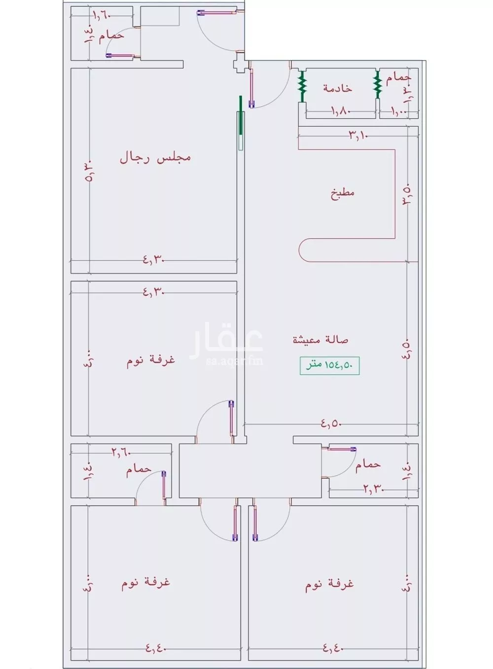 شقة للبيع في شارع عمر الخردلي, حي الجامعة, مدينة جدة, منطقة مكة المكرمة 1 صورة