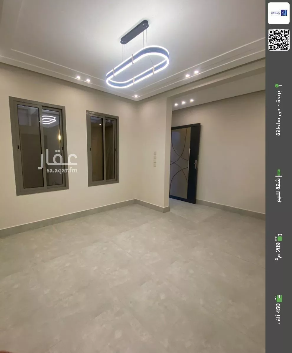 شقة للبيع في شارع النخيل , حي النخيل, مدينة بريدة, منطقة القصيم 1 صورة