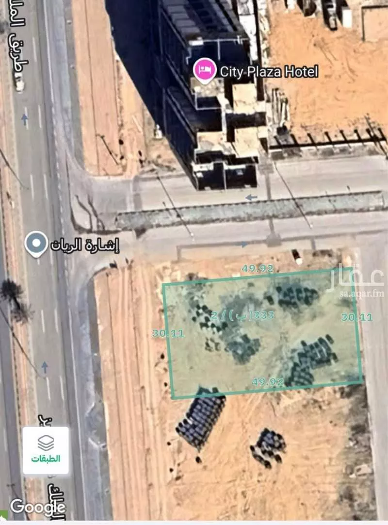 أرض للبيع في شارع الفهري, حي الوادي, مدينة حفر الباطن, المنطقة الشرقية 1 صورة
