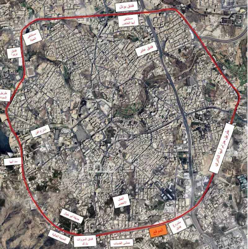 أرض للإيجار في شارع شارع وادي حنيفة, حي الضباب, مدينة أبها, منطقة عسير 1 صورة