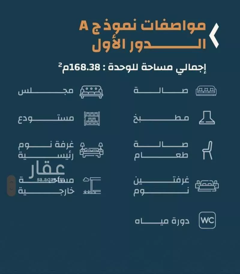 دور للبيع في شارع ابن رشد, حي الفاروق, مدينة الرياض, منطقة الرياض 1 صورة