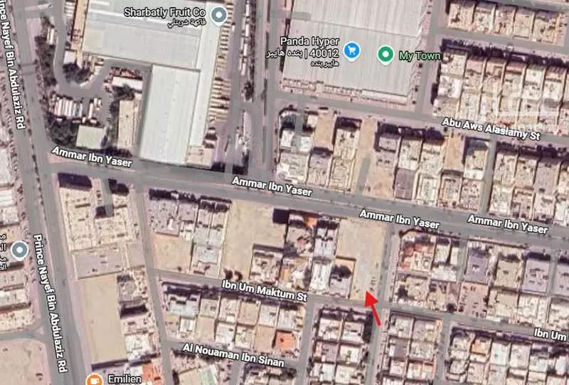 أرض للبيع في شارع ابن ام مكتوم, حي العزيزية, مدينة الدمام, المنطقة الشرقية 1 صورة