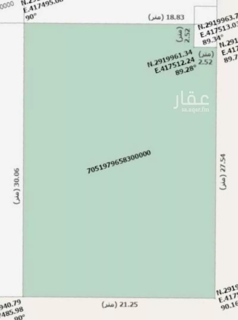 أرض للبيع في شارع السرو, حي الحسام, مدينة الدمام, المنطقة الشرقية 1 صورة