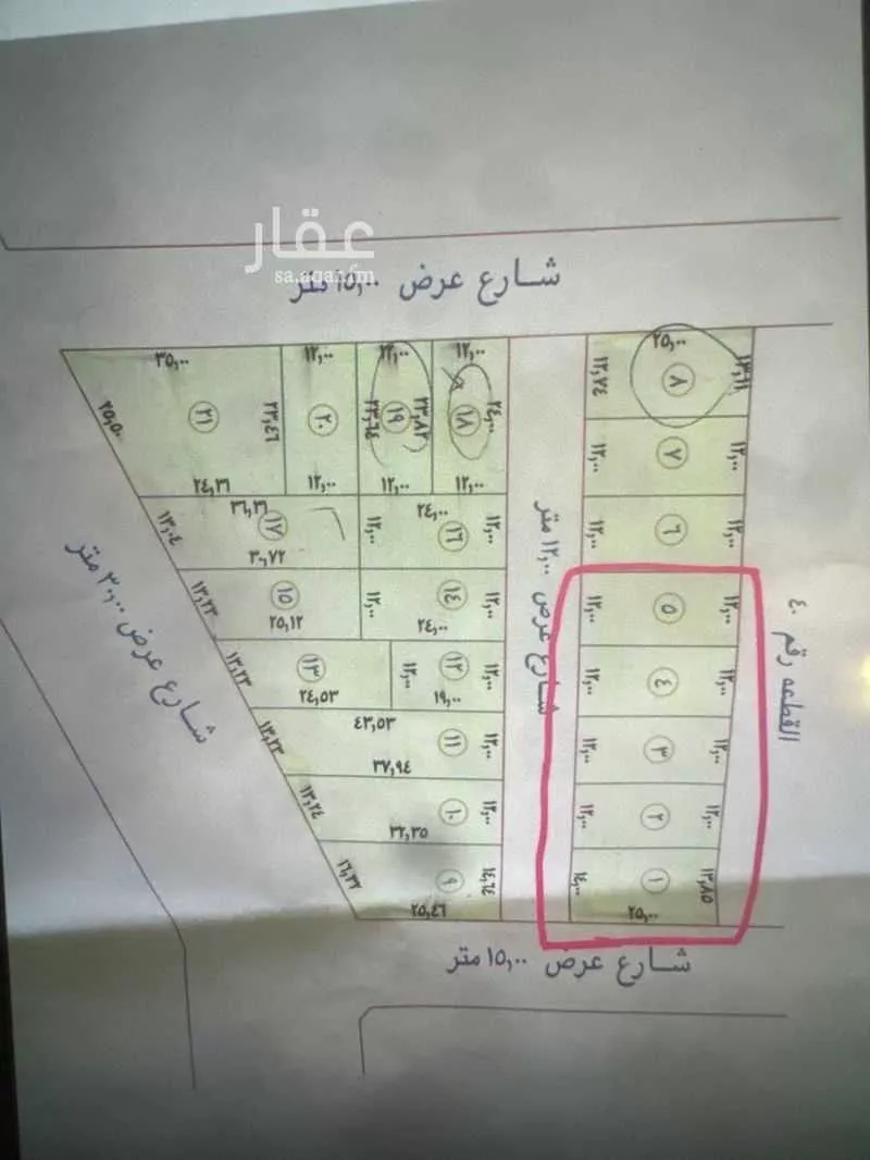 أرض للبيع في حي الرابية ، بريدة ، بريدة 1 صورة