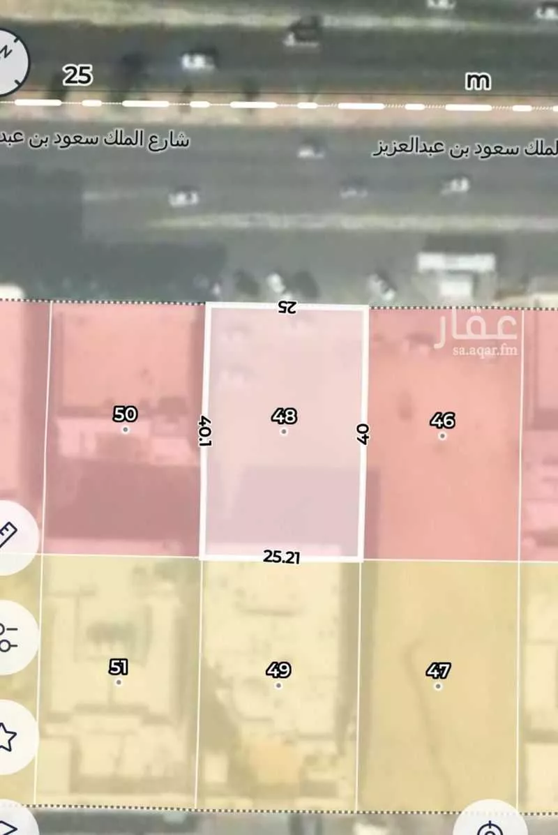 أرض للبيع في شارع طريق الملك سعود الفرعي, حي أحد, مدينة الدمام, المنطقة الشرقية 1 صورة