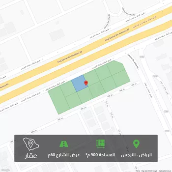 أرض للبيع في طريق الملك سلمان بن عبدالعزيز الفرعى ، حي النرجس ، الرياض ، منطقة الرياض
