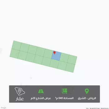 أرض للبيع في حي الزاهر, مدينة الرياض, منطقة الرياض