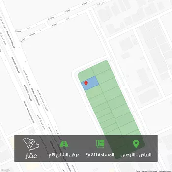 أرض للبيع في شارع منصور بن القاضي, حي النرجس, مدينة الرياض, منطقة الرياض