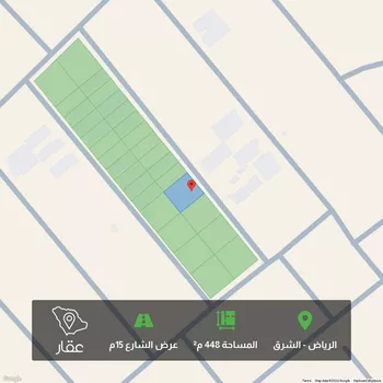 أرض للبيع في شارع عبدالملك بن هاشم, حي البيان, مدينة الرياض, منطقة الرياض