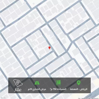 أرض للبيع في شارع الجنينة, حي النهضة, مدينة الرياض, منطقة الرياض صورة 2