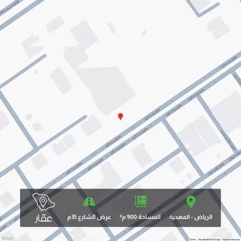 أرض للبيع في شارع يوسف الجد, حي المهدية, مدينة الرياض, منطقة الرياض