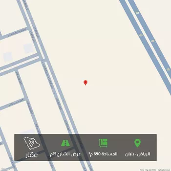 أرض للبيع في مدينة ملهم, منطقة الرياض