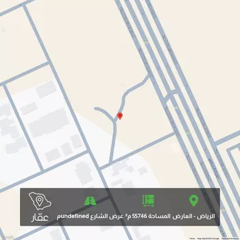 أرض للبيع في طريق الملك عبدالعزيز الفرعي, حي العارض, الرياض