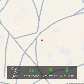 أرض للبيع في شارع المهامل, حي المشرق, مدينة الرياض, منطقة الرياض