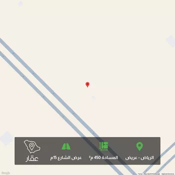 أرض للبيع في حي عريض, مدينة الرياض, منطقة الرياض