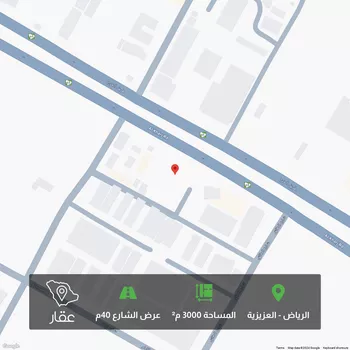 أرض للبيع في شارع طريق الخرج, حي العزيزية, مدينة الرياض, منطقة الرياض