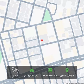 أرض للبيع في شارع السند, حي العمل, مدينة الرياض, منطقة الرياض