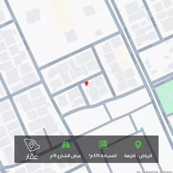 أرض للبيع في شارع نصر بن أبي المحاسن ، حي النزهة ، الرياض ، منطقة الرياض