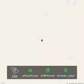 أرض للبيع في حي ضاحية نمار, مدينة الرياض, منطقة الرياض