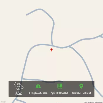 أرض للبيع في حي الجنادرية, مدينة الرياض, منطقة الرياض
